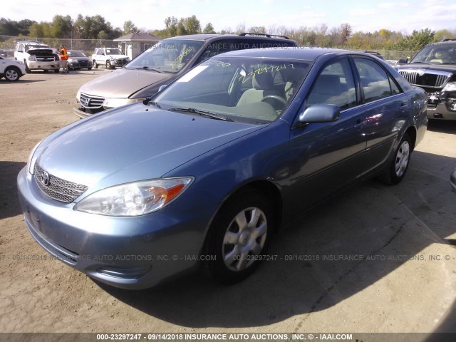 4T1BE32K63U695460 - 2003 TOYOTA CAMRY LE/XLE/SE 蓝色 照片 2