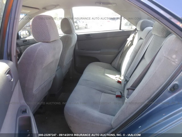 4T1BE32K63U695460 - 2003 TOYOTA CAMRY LE/XLE/SE 蓝色 照片 8
