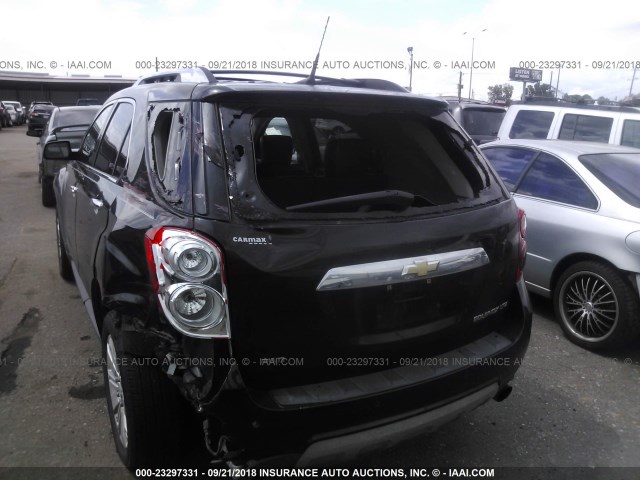 2CNFLGEY5A6201910 - 2010 CHEVROLET EQUINOX LTZ BLACK photo 6