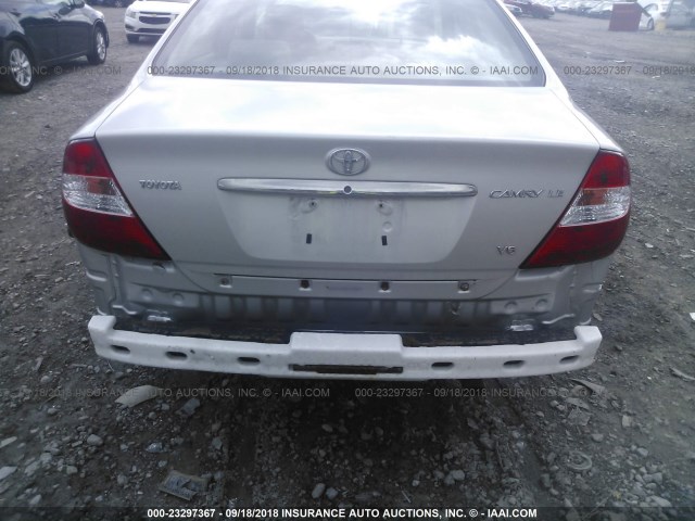 4T1BF32K93U043722 - 2003 TOYOTA CAMRY LE/XLE/SE Күміс фото 6