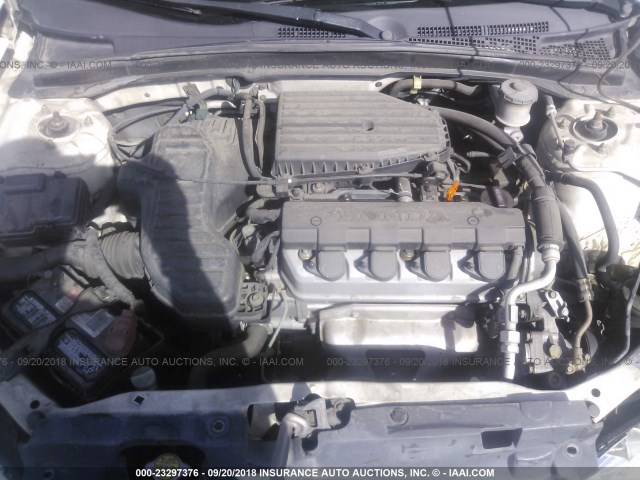 1HGES16394L007266 - 2004 HONDA CIVIC DX VP Ağ foto 10