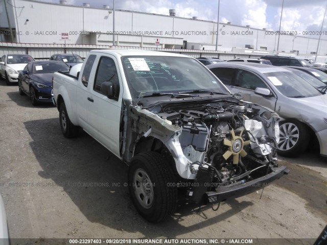 1N6BD0CT5EN724387 - 2014 NISSAN FRONTIER S/SV WHITE photo 1