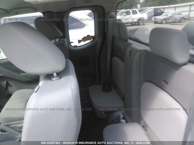 1N6BD0CT5EN724387 - 2014 NISSAN FRONTIER S/SV WHITE photo 8