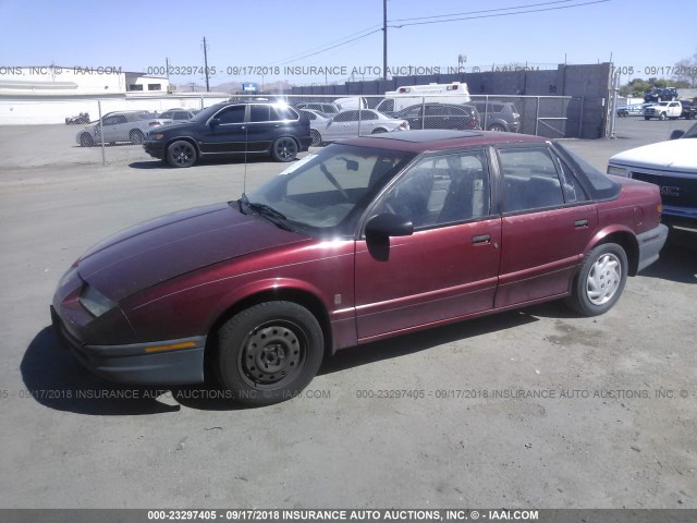 1G8ZH5599RZ356857 - 1994 SATURN SL1 RED photo 2