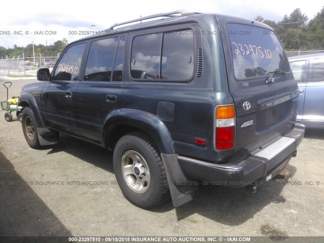 JT3DJ81W3P0032634 - 1993 TOYOTA LAND CRUISER DJ81 GREEN photo 3