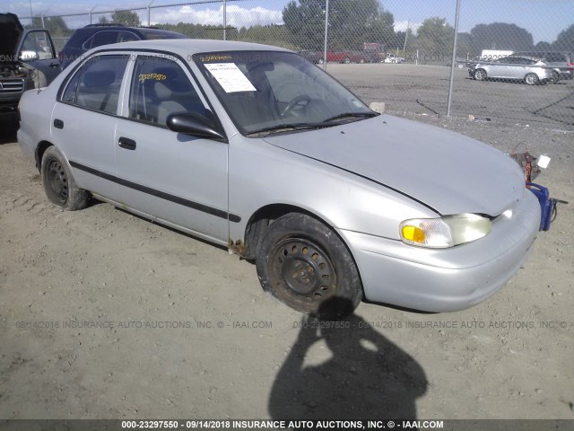 1Y1SK52882Z402684 - 2002 CHEVROLET GEO PRIZM LSI 银色 照片 1
