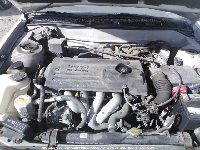 1Y1SK52882Z402684 - 2002 CHEVROLET GEO PRIZM LSI 银色 照片 10