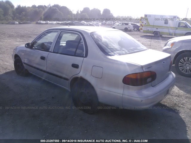 1Y1SK52882Z402684 - 2002 CHEVROLET GEO PRIZM LSI 银色 照片 3