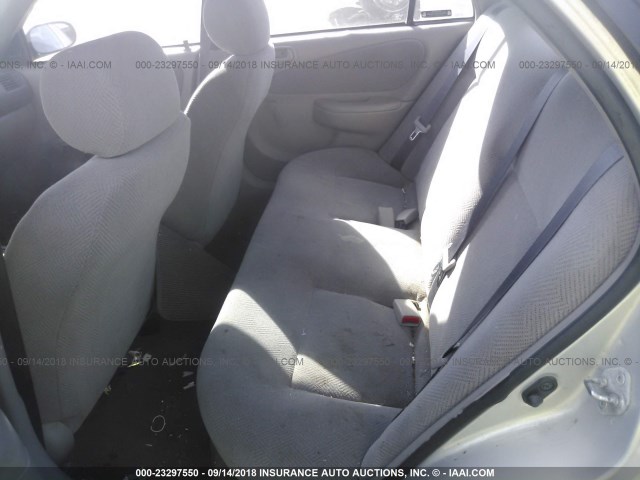 1Y1SK52882Z402684 - 2002 CHEVROLET GEO PRIZM LSI 银色 照片 8