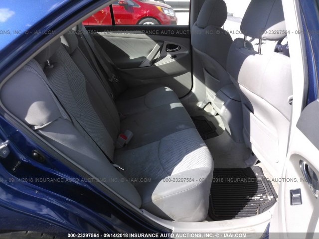 4T1BE46KX9U349615 - 2009 TOYOTA CAMRY SE/LE/XLE 蓝色 照片 8