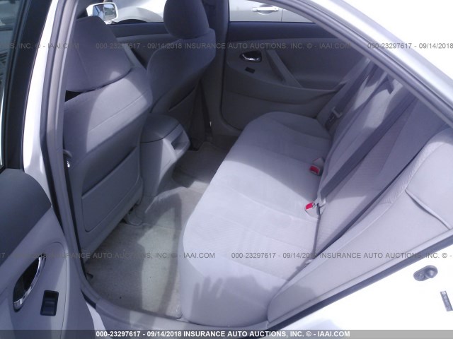 JTNBE46K493170962 - 2009 TOYOTA CAMRY SE/LE/XLE თეთრი ფოტო 8