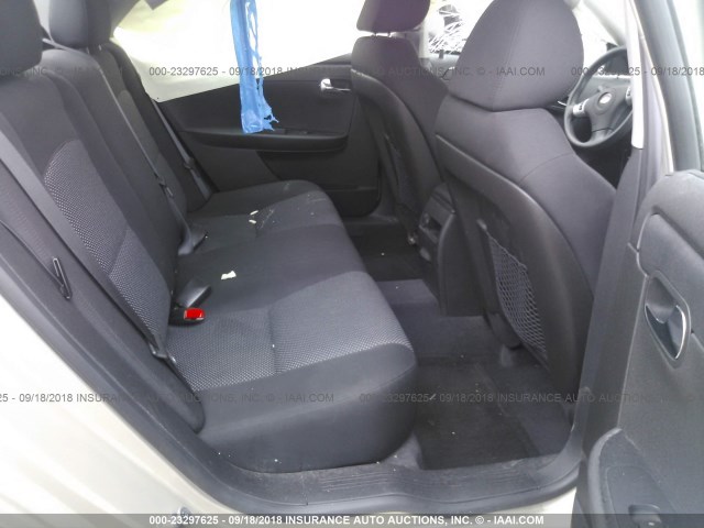 1G1ZC5EU6CF339573 - 2012 CHEVROLET MALIBU 1LT ოქროსფერი ფოტო 8