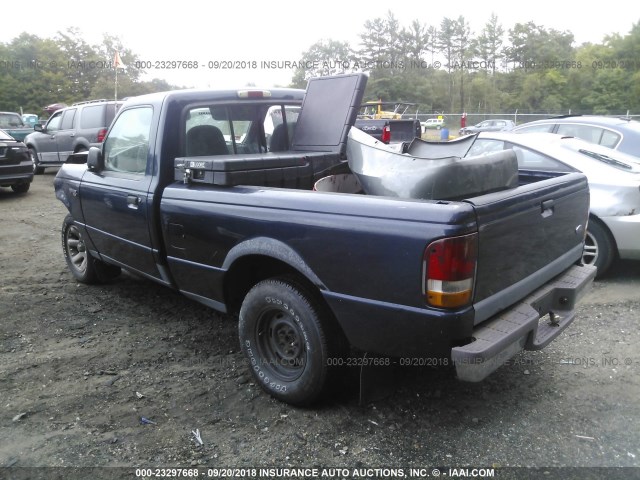 1FTCR10A8TUA13433 - 1996 FORD RANGER BLUE photo 3