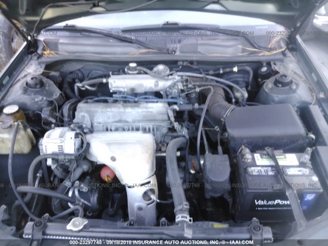 4T1BG22K01U040471 - 2001 TOYOTA CAMRY CE/LE/XLE 绿色 照片 10