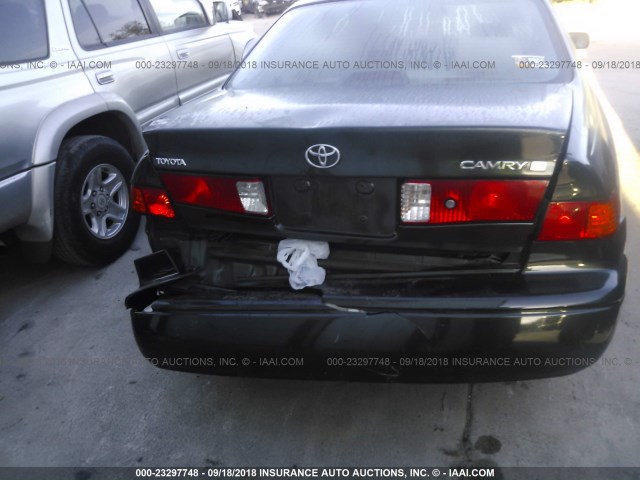 4T1BG22K01U040471 - 2001 TOYOTA CAMRY CE/LE/XLE 绿色 照片 6