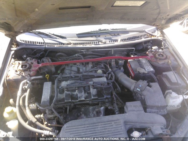 JM1BJ246031171555 - 2003 MAZDA PROTEGE PR5 BLACK photo 10