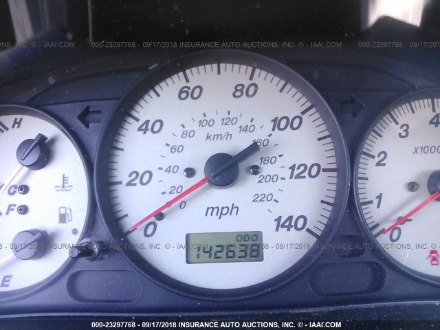 JM1BJ246031171555 - 2003 MAZDA PROTEGE PR5 BLACK photo 7