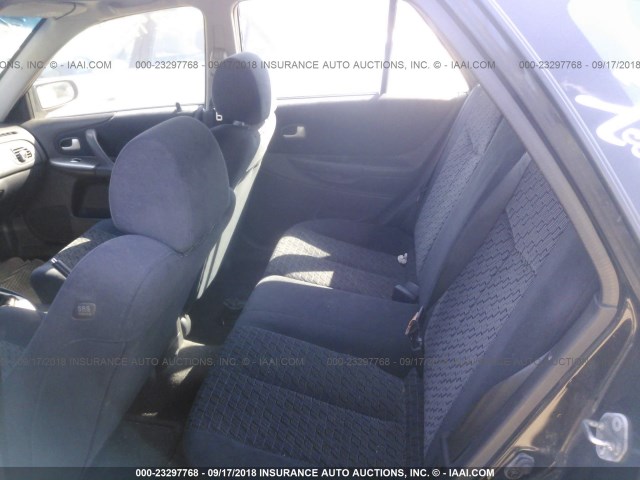 JM1BJ246031171555 - 2003 MAZDA PROTEGE PR5 BLACK photo 8