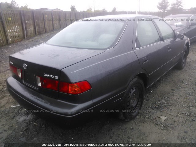 4T1BG28K61U822071 - 2001 TOYOTA CAMRY CE/LE/XLE 灰色 照片 4
