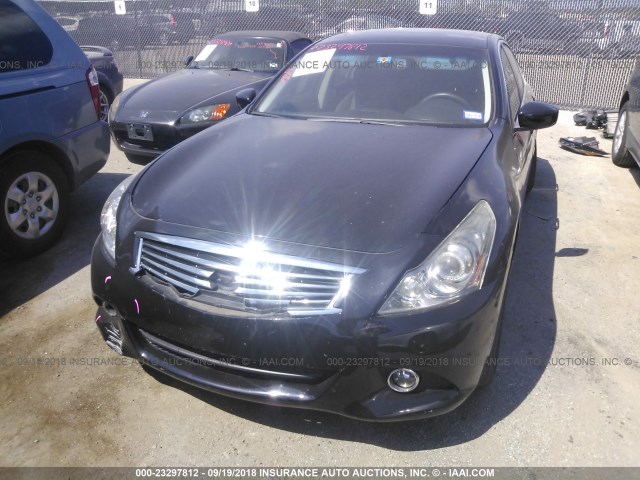 JN1CV6AP7AM405444 - 2010 INFINITI G37 SPORT BLACK photo 6