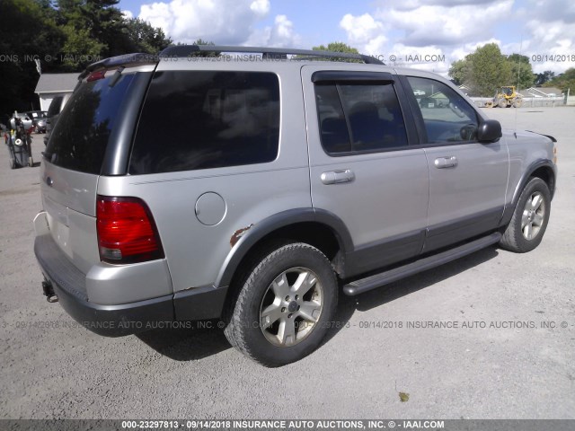 1FMZU73K33ZA63462 - 2003 FORD EXPLORER XLT/XLT SPORT/NBX 银色 照片 4
