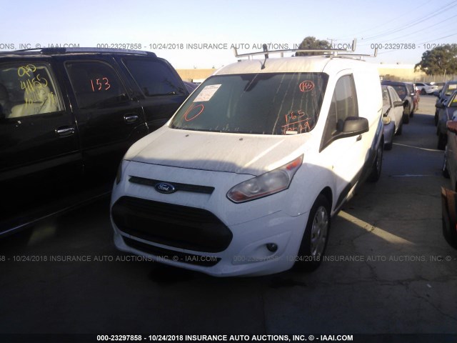 NM0LS7F7XE1135120 - 2014 FORD TRANSIT CONNECT XLT WHITE photo 2