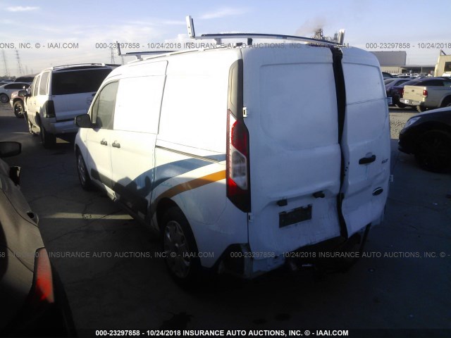 NM0LS7F7XE1135120 - 2014 FORD TRANSIT CONNECT XLT WHITE photo 3