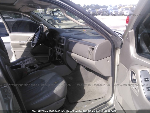 1J4GX48S74C187727 - 2004 JEEP GRAND CHEROKEE LAREDO/COLUMBIA/FREEDOM GOLD photo 5