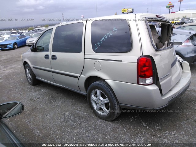 1GNDV23117D186662 - 2007 CHEVROLET UPLANDER LS TAN photo 3