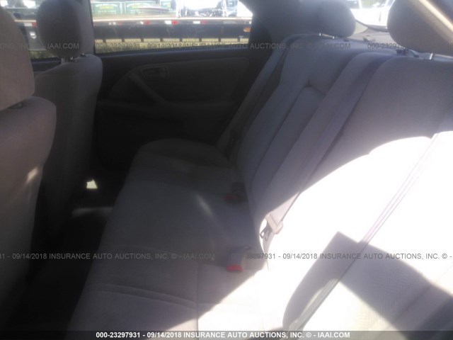 4T1BG22K11U055710 - 2001 TOYOTA CAMRY CE/LE/XLE 绿色 照片 8