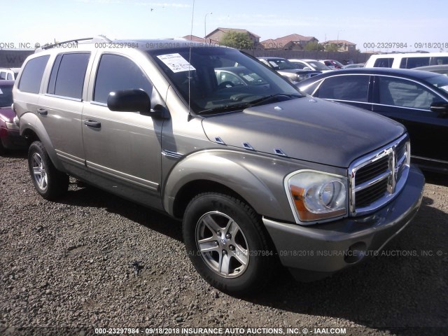 1D4HB58D85F603609 - 2005 DODGE DURANGO LIMITED BROWN photo 1