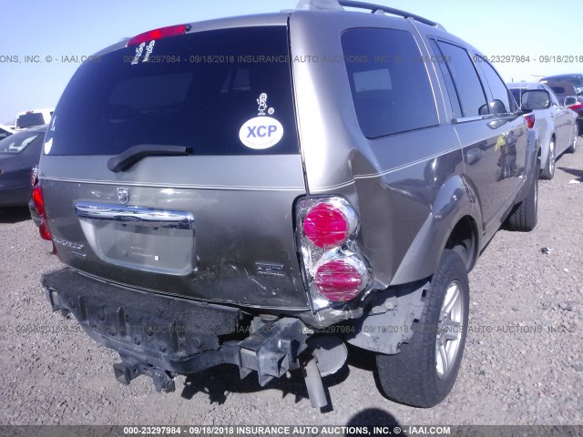 1D4HB58D85F603609 - 2005 DODGE DURANGO LIMITED BROWN photo 6