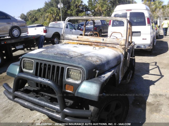 1J4FY19P7SP306349 - 1995 JEEP WRANGLER / YJ S/RIO GRANDE BLACK photo 6