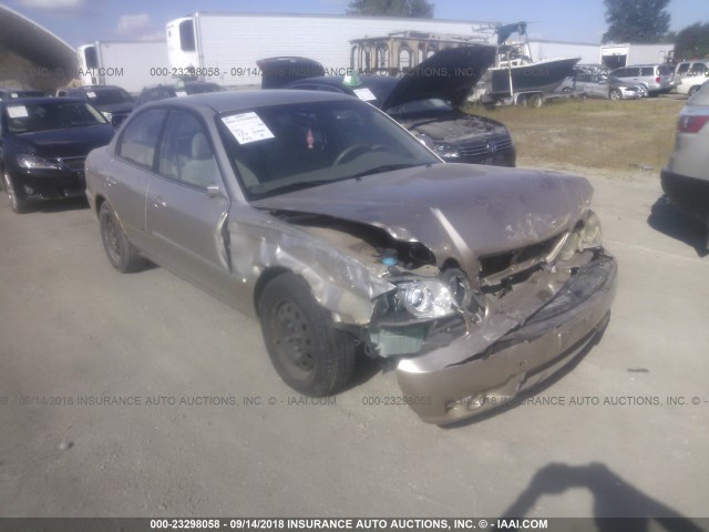 KNAGD126165465776 - 2006 KIA OPTIMA LX/EX TAN photo 1