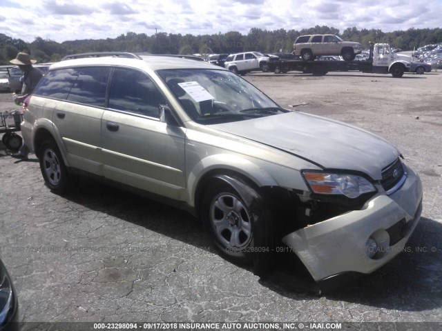 4S4BP61C777304794 - 2007 SUBARU LEGACY OUTBACK 2.5I GOLD photo 1