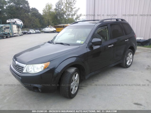 JF2SH64619H786247 - 2009 SUBARU FORESTER 2.5X LIMITED GRAY photo 2