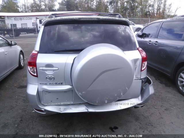 JTMBD31V875072022 - 2007 TOYOTA RAV4 LIMITED SILVER photo 6