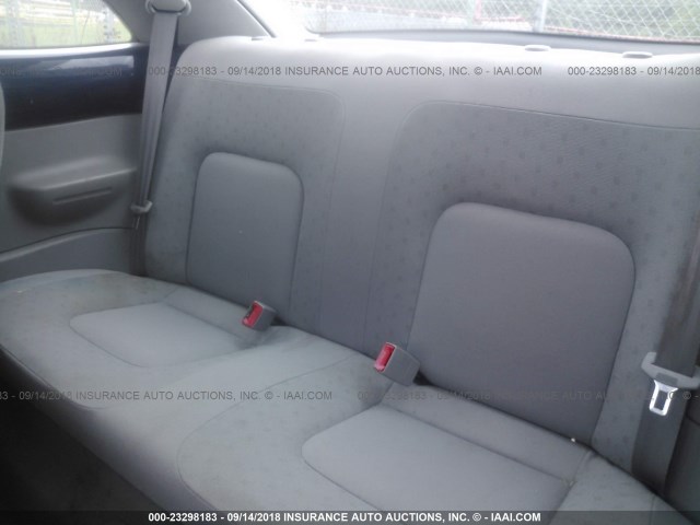 3VWBK21C21M451997 - 2001 VOLKSWAGEN NEW BEETLE GL 蓝色 照片 8
