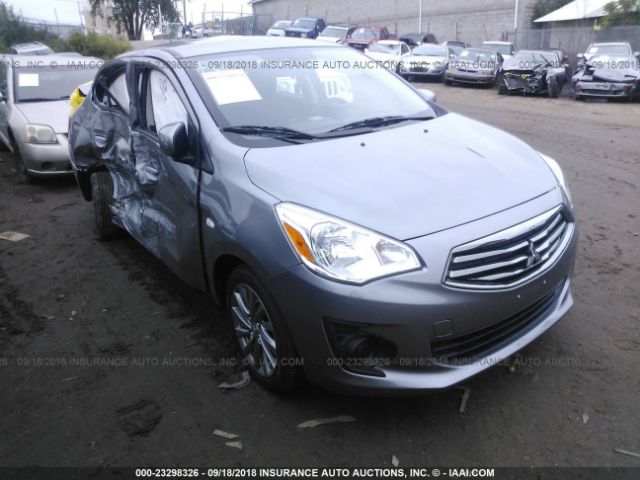 ML32F3FJ0JHF02167 - 2018 MITSUBISHI MIRAGE G4 ES შავი ფოტო 1