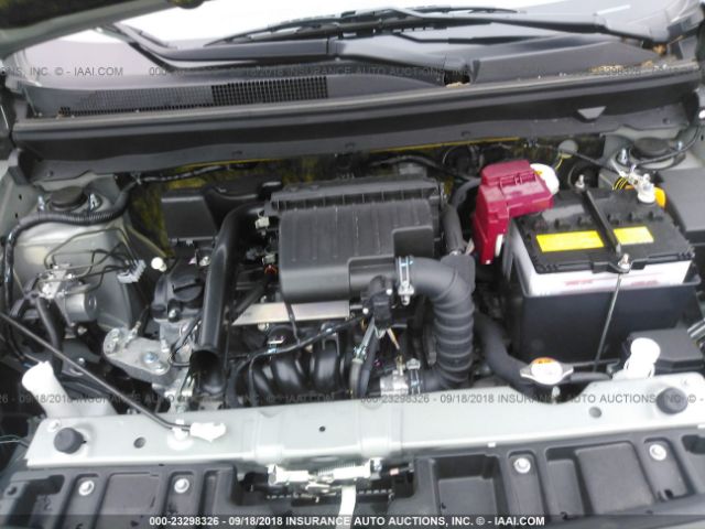 ML32F3FJ0JHF02167 - 2018 MITSUBISHI MIRAGE G4 ES შავი ფოტო 10