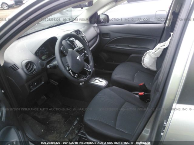 ML32F3FJ0JHF02167 - 2018 MITSUBISHI MIRAGE G4 ES შავი ფოტო 5