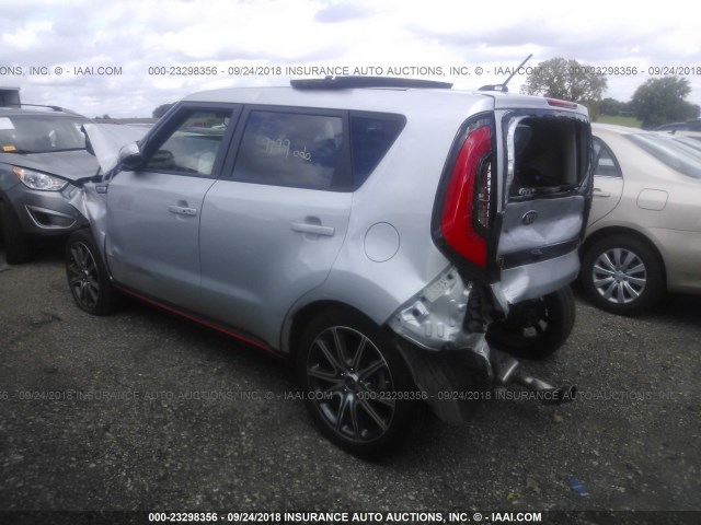 KNDJX3AA5J7542888 - 2018 KIA SOUL ! SILVER photo 3