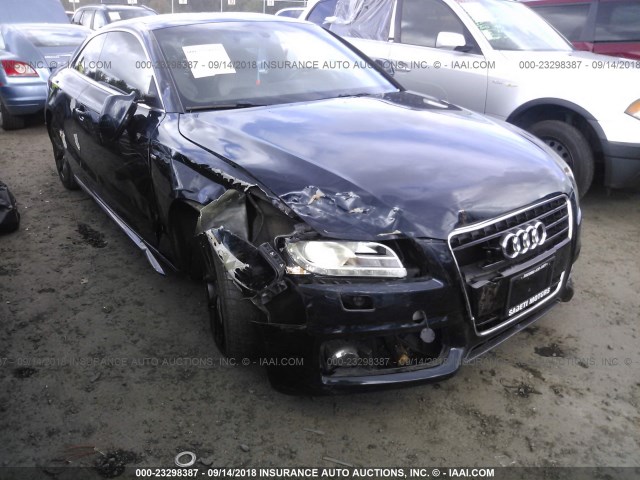 WAUDK78T89A003980 - 2009 AUDI A5 QUATTRO Dark Blue photo 1