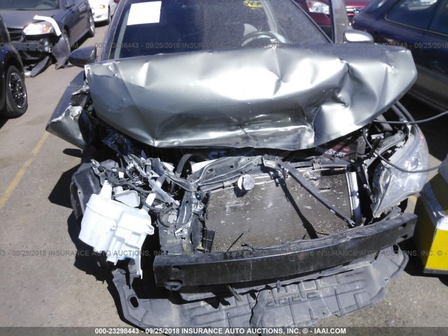 4T4BF1FK3CR263913 - 2012 TOYOTA CAMRY SE/LE/XLE GRAY photo 6