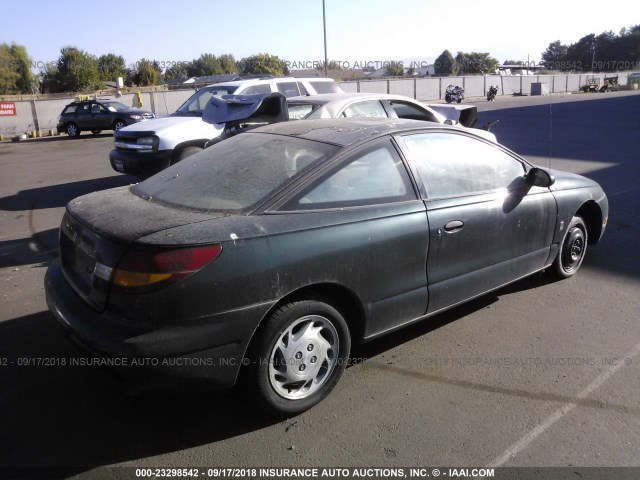 1G8ZF1289VZ157893 - 1997 SATURN SC1 GREEN photo 4