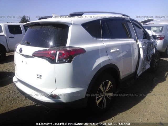 JTMRFREVXJJ741010 - 2018 TOYOTA RAV4 ADVENTURE/XLE Ağ foto 4