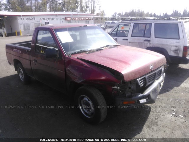 1N6SD11S3PC325167 - 1993 NISSAN TRUCK SHORT WHEELBASE RED photo 1