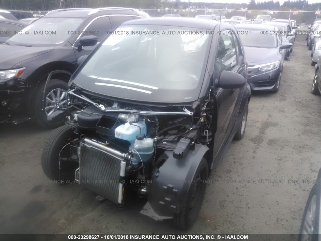 WMEEJ3BA1FK808978 - 2015 SMART FORTWO PURE/PASSION BLACK photo 2