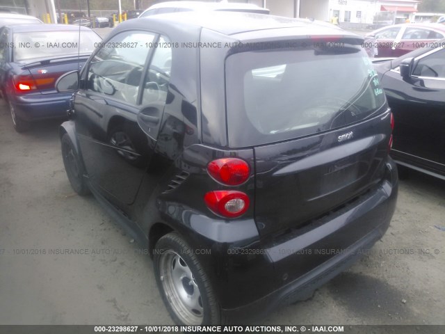 WMEEJ3BA1FK808978 - 2015 SMART FORTWO PURE/PASSION BLACK photo 3