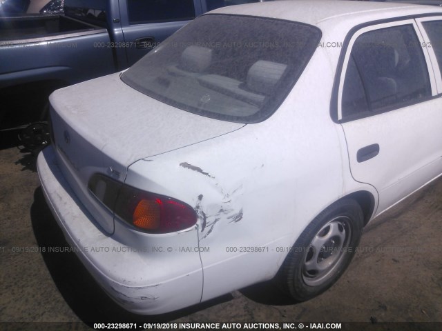 1NXBR12E2XZ139638 - 1999 TOYOTA COROLLA VE/CE/LE 白色 照片 6